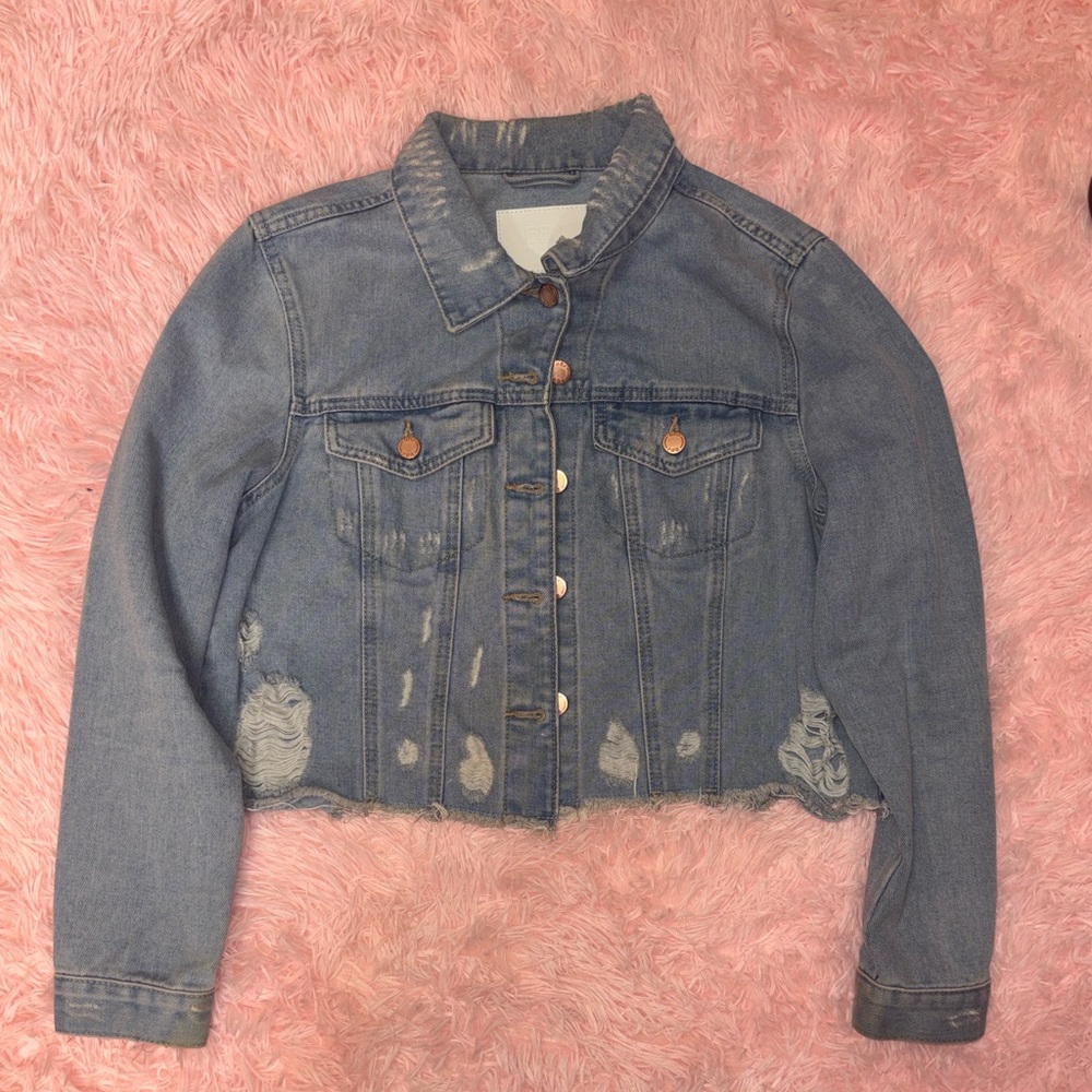 Light Blue Wash Denim Jacket